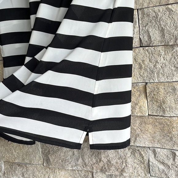 WHBM striped semi-sheer top - Picture 4 of 8